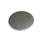 4'' Inch Round Silver 3mm Thick Cake Board